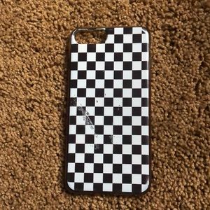 iPhone 8 Plus checkered case